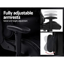 Gaming Office Chair Computer Chairs Leather Seat Racer Racing Meeting Chair Black