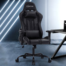 Gaming Office Chair Computer Chairs Leather Seat Racer Racing Meeting Chair Black