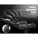 Gaming Office Chairs Computer Seating Racing Recliner Racer Black White