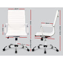 Gaming Office Chair Computer Desk Chairs Home Work Study White High Back