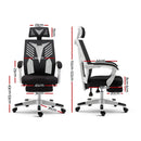 Gaming Office Chair Computer Desk Chair Home Work Recliner White