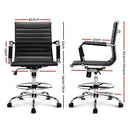 Office Chair Veer Drafting Stool Mesh Chairs Armrest Standing Desk Black