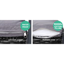 4PC Outdoor Furniture Patio Table Chair Black