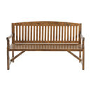 Wooden Garden Bench Chair Natural Outdoor Furniture Décor Patio Deck 3 Seater