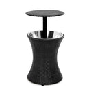 Bar Table Outdoor Setting Cooler Ice Bucket Storage Box Coffee Party Patio Pool