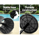 Outdoor Furniture Bar Table Set Wicker Chairs Cooler Ice Bucket Patio Bistro Set Coffee