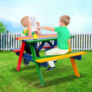 Kids Wooden Picnic Bench Set