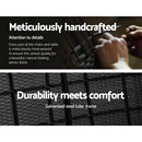 4-piece Wicker Outdoor Set - Black