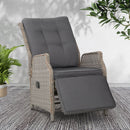 Sun lounge Setting Recliner Chair Outdoor Furniture Patio Wicker Sofa