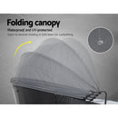 Outdoor Lounge Setting Patio Furniture Sofa Wicker Garden Rattan Set Day Bed Black