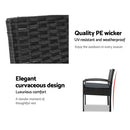 3-piece Outdoor Set - Black