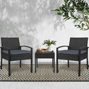 3-piece Outdoor Set - Black