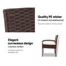 3-piece Outdoor Set - Brown