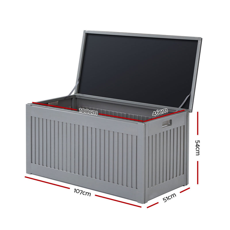 Outdoor Storage Box Container Garden Toy Tool Sheds 270L