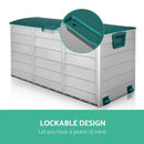 290L Outdoor Storage Box - Green