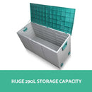 290L Outdoor Storage Box - Green