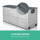 290L Outdoor Storage Box - Grey
