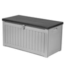 Outdoor Storage Box Bench Seat 190L