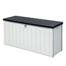 Outdoor Storage Box Bench Seat Lockable 240L