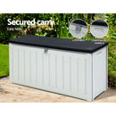 Outdoor Storage Box Bench Seat Lockable 240L