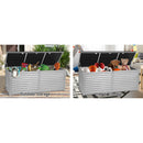 Outdoor Storage Box Bench Seat 390L