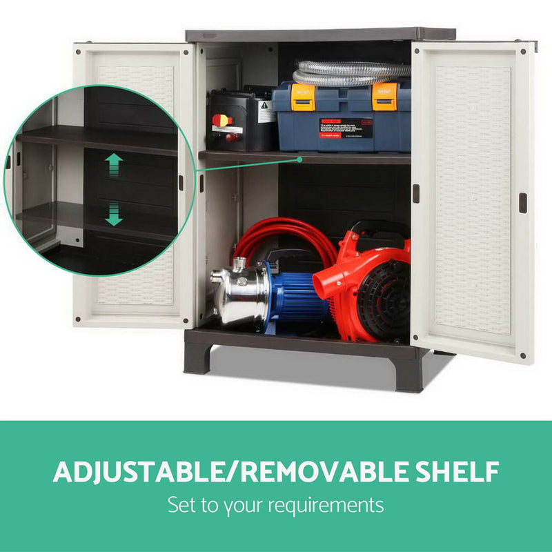 Outdoor Half Size Adjustable Cupboard
