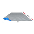 Solar Swimming Pool Cover 11M x 4.8M - Blue