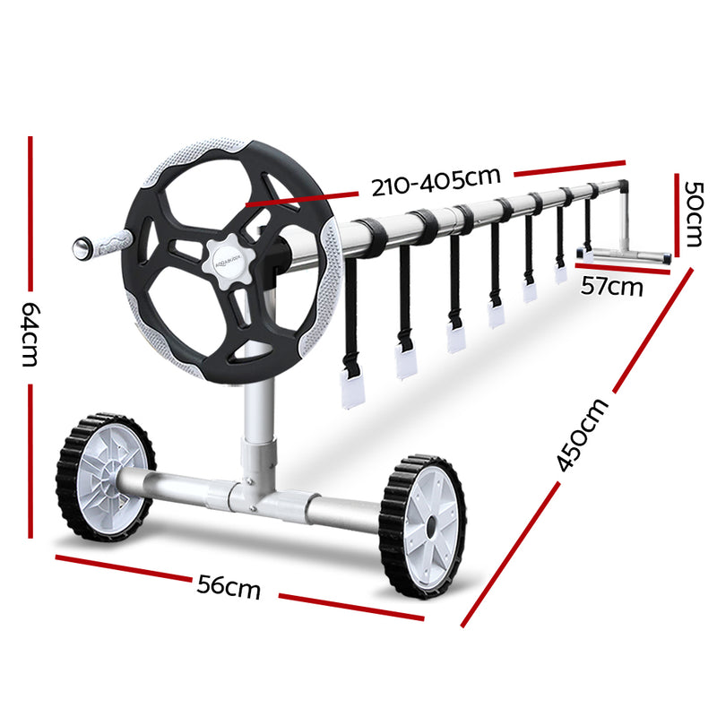 Swimming Pool Cover Roller Reel Adjustable Solar Thermal Blanket