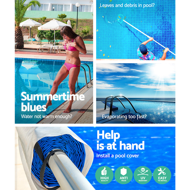 Swimming Pool Cover Roller Reel Adjustable Solar Thermal Blanket