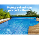 Swimming Pool Cover Roller Reel Adjustable Solar Thermal Blanket
