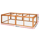 i.Pet Rabbit Hutch Chicken Coop
