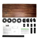 Display Shelves Wall Shelves Floating Bookshelf DIY Pipe Shelf Rustic Brackets Industrial