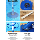 Swimming Automatic Pool Cleaner Floor Climb Wall Pool Vacuum 10M Hose