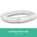 1 x 10m Durable Pool Cleaner Hose - White