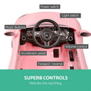 Rigo Kids Ride On Car  - Pink