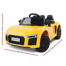 Rigo Kids Ride On Audi R8 - Yellow