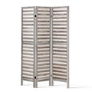 Room Divider Privacy Screen Foldable Partition Stand 3 Panel Grey