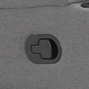 Electric Massage Recliner Chair Armchair 8 Point Heated Swivel Fabric Grey