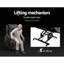 Electric Recliner Chair Lift Heated Massage Chairs Fabric Lounge Sofa