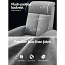 Recliner Chair Luxury Lounge Sofa Single Armchair Padded Accent Chairs