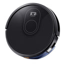 Robot Vacuum Cleaner Smart Robotic Carpet Mop Floor Dry Wet Brushless Motor Black