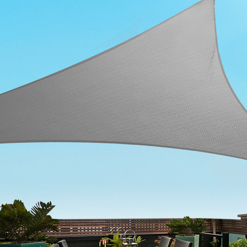 Sun Shade Sail Shadecloth Outdoor 280gsm 5x5x5m