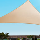 5 x 5 x 5m Waterproof Triangle Shade Sail Cloth - Sand Beige