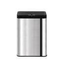 50L Stainless Steel Sensor Bin Rubbish Trash Bins Motion Automatic AC Adaptor