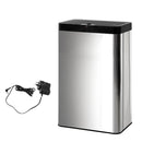 60L Stainless Steel Sensor Bin Rubbish Trash Bins Motion Automatic AC Adaptor