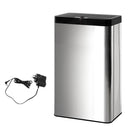 70L Stainless Steel Sensor Bin Rubbish Trash Bins Motion Automatic AC Adaptor