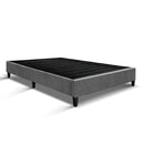 Double Size Bed Base Frame - Grey