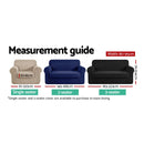 2-piece Sofa Cover Elastic Stretch Couch Covers Protector 1 Steater Navy