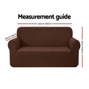 High Stretch Sofa Cover Couch Protector Slipcovers 2 Seater Coffee