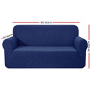 High Stretch Sofa Cover Couch Protector Slipcovers 3 Seater Navy